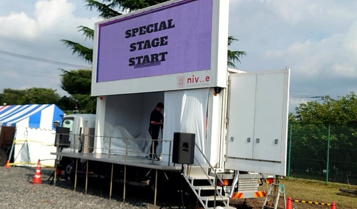 イベント用トラックLED